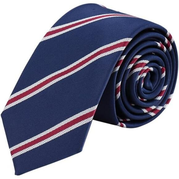 Mens Skinny Tie Set 4 Pack Slim Neckties Formal Wedding Business Ties Gift - Picture 4 of 7